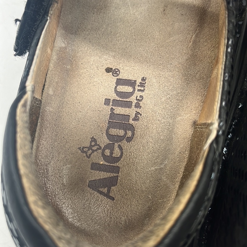 Alegria PAL - 630 Black Patterened Maryjand Size EU 37 ALE4306 - Picture 4 of 8